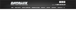 Desktop Screenshot of datalux.com